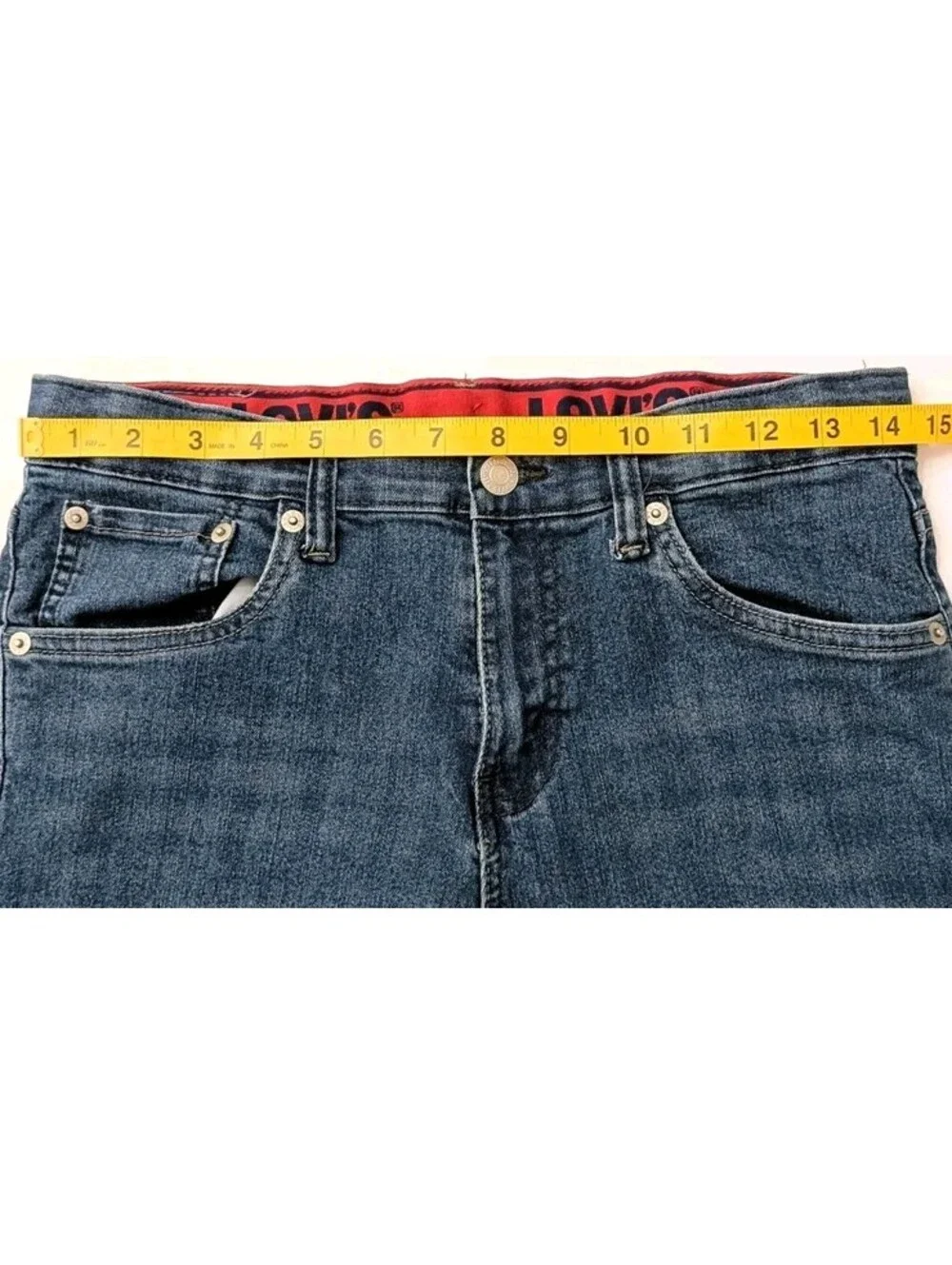 Levis waistband size